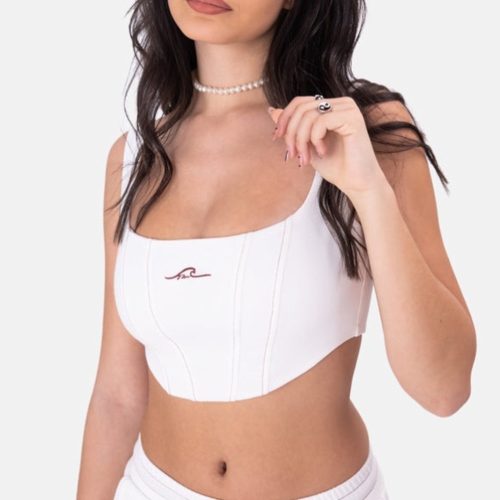 FLOW corset style top